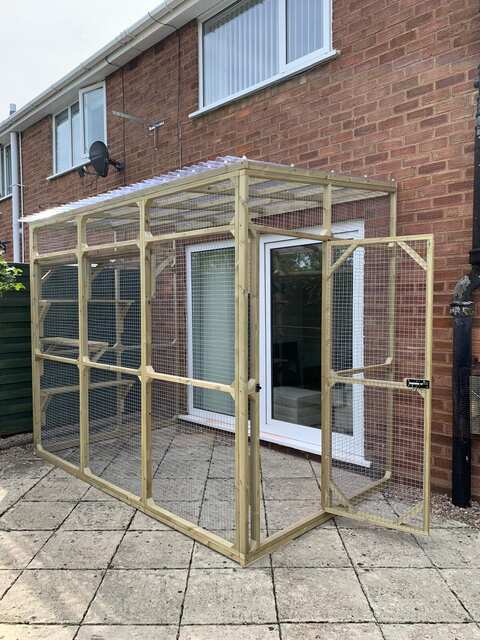 Bespoke Outoor Cat Enclosure
