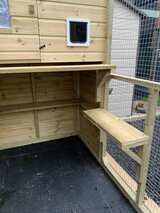 The Ellis Outdoor Cat House and Cat Run